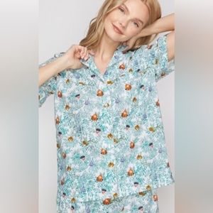 Roller Rabbit Head & Tails Lulu Top Sz Lg